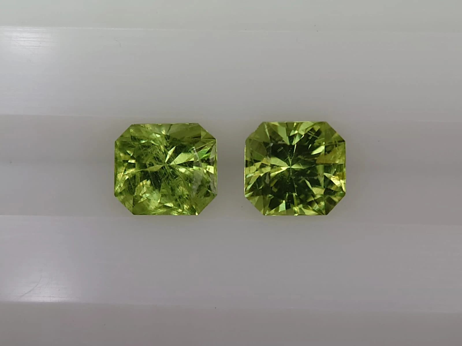 1.6ct Peridot Pair Natural From Pakistan — view 2